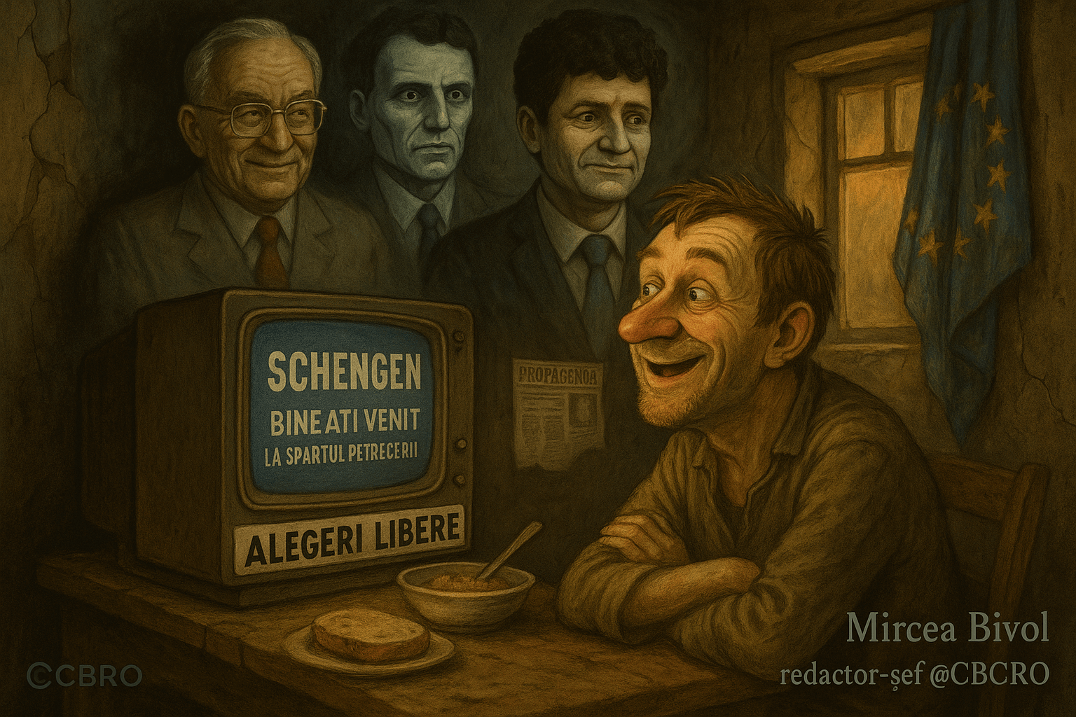 Iobag modern care crede în revoluția trădată, hipnotizat de Iliescu și Nicușor Dan